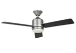 Hampton Bay Castlegate 44" Silver Ceiling Fan W/ Led Light & Remote *see Note*. Fixed Price $55.99.