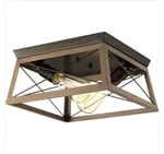 Progress Lighting P350039-020 Briarwood 12 In 2-light Antique Bronze Flush Mount. Fixed Price $44.99.