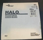 Halo 301p 6" Inch Metal Open Trim Rings Recessed Lighting Cover White. Fixed Price $6.07.