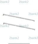 Ikea Set Of 2!! New Omlopp Led 504.357.31 Countertop Light Dimmable 17" L White. Fixed Price $39.90.