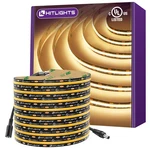 Hitlights Cob Led Strip Lights Warm White 16.4ft Only, 3000k/warm. Fixed Price $66.99.
