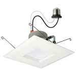 Satco 7" Led Retrofit Downlight/square, White - S18803. Fixed Price $34.99.