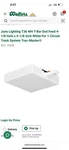 Juno Lighting T36 Wh T-bar End Feed 4-1/8-inch X White Lot Of 6. Fixed Price $99.99.