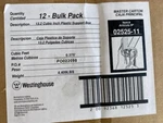 (12 Pack) Westinghouse 02525-11 13.2 Cubic Inch Plastic Support Box. Fixed Price $74.40.