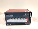 Juno 6 In. Selectable Cct Led Retrofit White Recessed Light Trim (6-pack). Fixed Price $42.99.