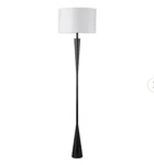 Globe Electric Novogratz X Temple 70 In. Matte Black Floor Lamp With White Fabri. Fixed Price $115.04.