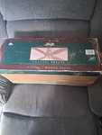 Hunter Coastal Breeze Ceiling Fan Walnut Finish Niob #23510 Box Not Mint Unopene. Fixed Price $99.99.