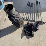 Square Two Power Cavity Pcx Ii Irons Driver Fairway Rh Woods Golf Clubs Bag Set. Fixed Price $100.00.