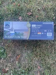 Hampton Bay Dorsey 36 Ceiling Fan Silver Brushed Nickel Led Light Remote New. Fixed Price $72.99.