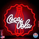 Dyuai Cola Neon Sign For Wall Decor Dimmable Light Up Man Cave. Fixed Price $60.78.