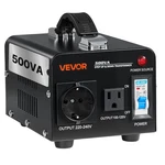 Vevor Voltage Converter Transformer 500va Step Up/down 110v To 220v/220v. Fixed Price $29.90.