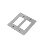 Buster + Punch Npl-023582 Wall Plates Double Rocker Switch Outlet - Silver. Fixed Price $75.00.