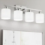 Bathroom Vanity Light 4 24inch Brushed Nickel Wall Sconce Dekang Lights Mirror. Fixed Price $104.99.