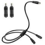 Paekq Solar Adapter 8mm 2 X 0.31 In Female To Male Y-splitter, Black. Fixed Price $28.64.