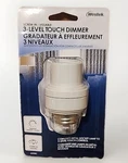 New Westek Indoor Screw-in 3-level Touch Dimmer - White (6603bc). Fixed Price $13.99.