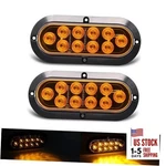 6" Oval Led Trailer Tail Light Surface Mount 10 Waterproof Stop Amber. Fixed Price $24.14.