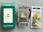 New Lutron Gl-603p-iv 600 Watt Linear Slide Dimmer Switch Ivory. Fixed Price $17.95.