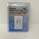 Westinghouse Lighting 7787300 Ceilng Fan And Light Wall Control New In Package. Fixed Price $19.99.