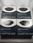 4 Hampton Bay 1004 612 907 Linear Track Power Feed In Black 2400 Watts Brand New. Fixed Price $34.99.