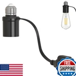 Aaeeytby 3-in-1 E26 Light Socket Outlet Adapter W/ Extension Cord. Fixed Price $33.99.