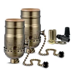 Pull Chain Light Socket Replacement,e26 Standard Screw Lamp Socket,bulb W. Fixed Price $13.58.