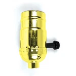 Socket, Turn Knob, Brass, 3-way: Versatile Control For Efficient Lighting. Fixed Price $32.58.