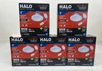 5pk Halo Quicklink,4in. Selectable Cct, 600 Lumens, Direct Mount Canless Led. Fixed Price $33.99.