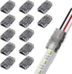 Goochan 2-pin Led Connector For 10mm Wide Waterproof Single Color Strip Ligh. Fixed Price $14.25.