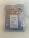 Nip Wireless Ceiling Fan And Light Westinghouse 77875 Wall Remote Control. Fixed Price $32.00.