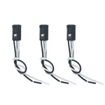 Twdrtdd Candelabra Base Lamp Holder Light Socket, Keyless Phenolic Black. Fixed Price $13.99.
