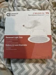 (1) Commercial Electric 6 In. T9 White Baffle Trim. Fixed Price $12.99.