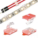 Atb- 100 Pack Led Strip Light Mounting Brackets, Self-adhesive & Screw-in Dua.... Fixed Price $16.78.