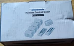Dewenwils Hrs205m Remote Outlet Set, 5 Outlets, 2 Remotes, 125v 15a. Fixed Price $25.99.