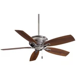 Minka-aire F614-pw Timeless 54" 5-blade Ceiling Fan In Pewter Large,. Fixed Price $258.97.