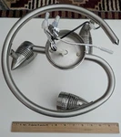 Harbor Breeze Elite 48" Ceiling Fan Model 78505 Nickel - Working Light Kit Only. Fixed Price $18.00.