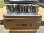 Crown Bolt 2-1/4 Fitter Mirror Glass Cylinder Shade. Fixed Price $30.00.