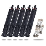 10a Solar Fuse Holder Inline With Male And Female Connector For Panel A.... Fixed Price $48.05.