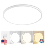 Glowall 20 Inch Flush Mount Ceiling Light, 42w 4200lm, Dimmable & 3000k/4000k/65. Fixed Price $80.69.