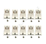 Cooper 2510w Fluorescent Lampholder Short Sockets T8 T12 Medium Bi-pin 10-pack. Fixed Price $27.53.