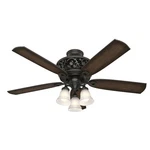 Used Hunter Fans 59546 Promenade - 5 Blade Ceiling Fan With Light Kit In. Fixed Price $407.99.