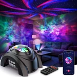 Rossetta Dual Lens Galaxy Projector, Star Projector For Bedroom With 58 Light Ef. Fixed Price $30.99.