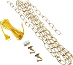 Westinghouse 7048000 12-foot Swag Kit, Polished Brass Finish. Fixed Price $38.72.