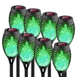 Swingers Solar Lights Outdoor,halloween Torch With Flickering Fl.... Fixed Price $37.57.
