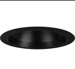 Progress Lighting 1 Light 6" Recessed Open Trim, Black - P806001-031. Fixed Price $21.59.