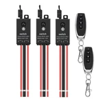 3 Way 12v Mini Remote Control Switch,wireless Lights Switch Kit,dc 12v/24v/48.... Fixed Price $52.39.