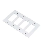 Buster + Punch Npl-023592 Wall Plates Quadruple Rocker Switch - White. Fixed Price $119.00.