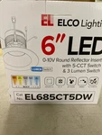 Elco El685ct5d The Ply System 5" Integrated Led Open Recessed Trim - White. Fixed Price $48.99.