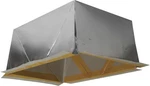 Elco Fireencl 20"w Flexible Mica Fire Enclosure For Recessed Fixtures. Fixed Price $60.56.