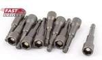 Uxcell 10 Pcs 10mm Hexagon Magnetic Nut Driver Bit Socket Adapter Power Tool. Fixed Price $24.51.