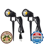 Landscape Outdoor,ip65 Waterproof Garden Spotlights,5w Ac 120v Yard Flood Light,. Fixed Price $45.56.